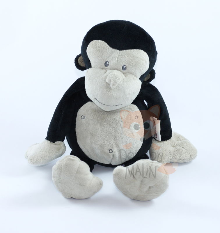  soft toy black brown monkey 